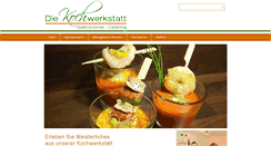 Desktop Screenshot of die-kochwerkstatt.com